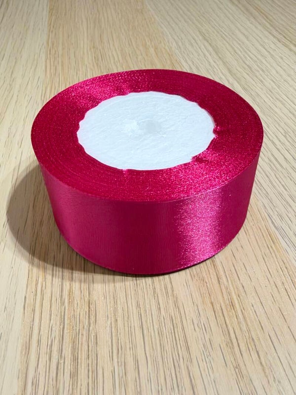 💖 Fuchsia Satin Ribbon