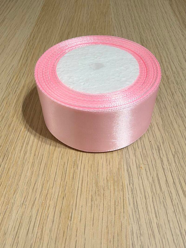 🌸 Light Pink Satin Ribbon