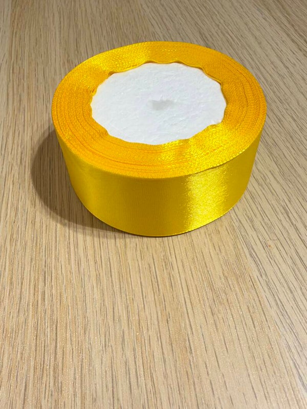 💛 Yellow Satin Ribbon