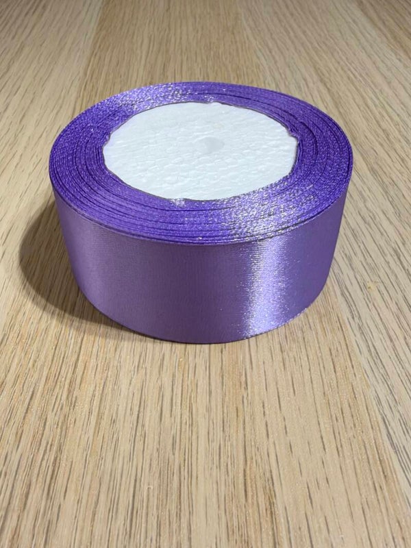 💜 Lavender Satin Ribbon