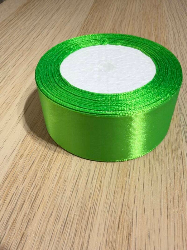 💚 Green Satin Ribbon