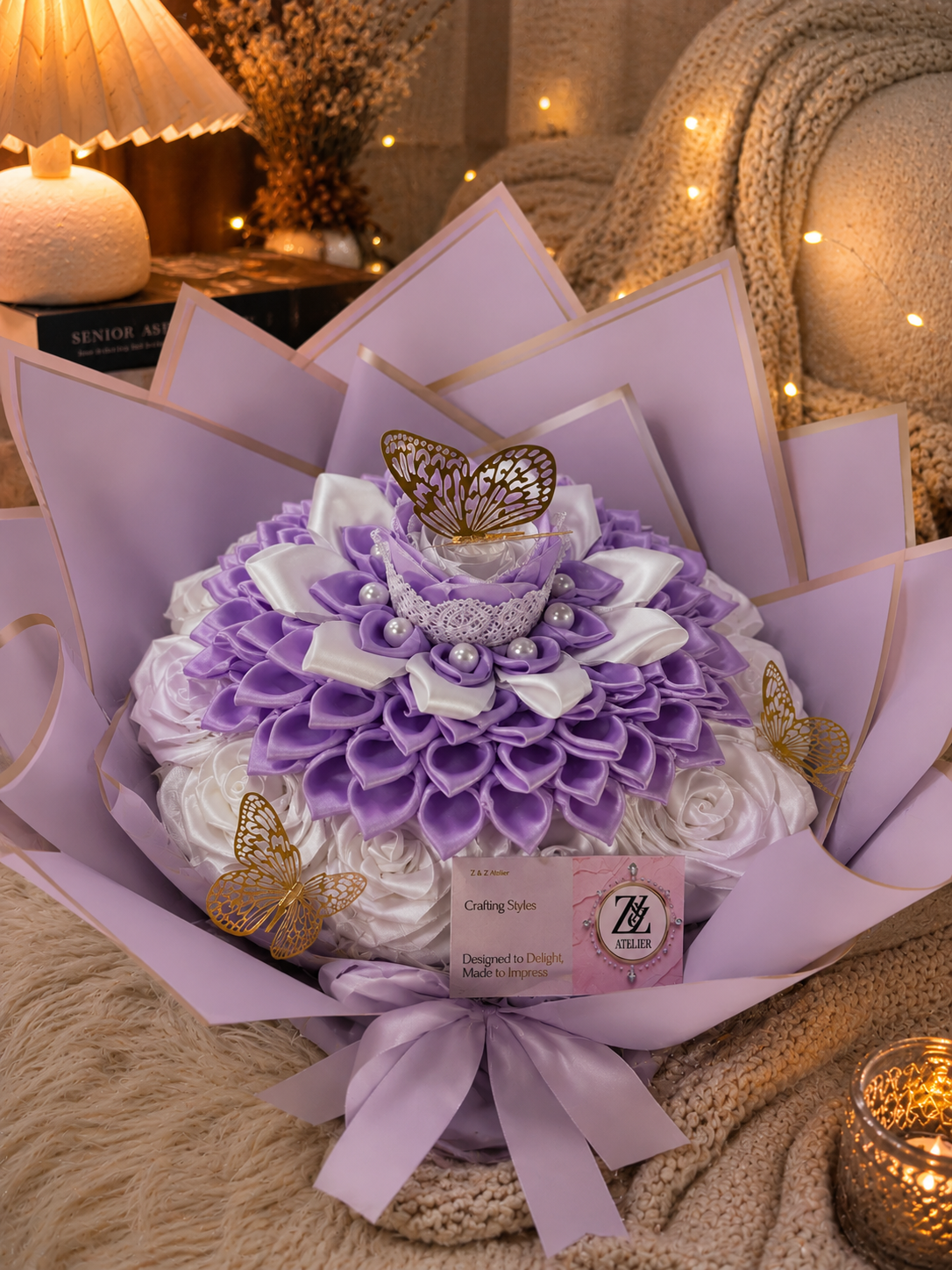 👑 Lavender Majesty Bouquet