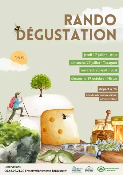 rando degustation neste barousse accompagnateur montagne producteurs fermiers