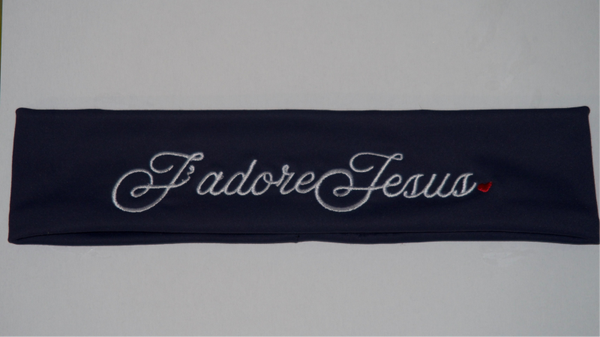 JJ Headband - Blue/White
