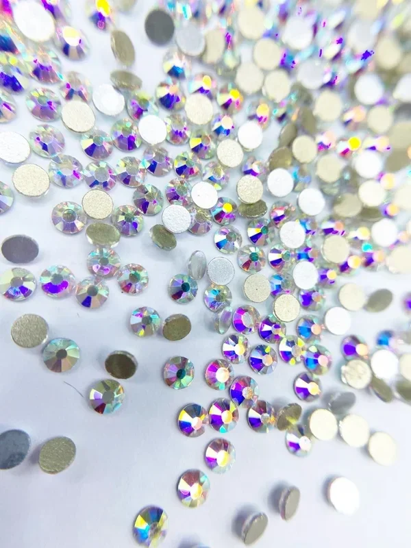 Strass steentjes | Crystal AB maat 10