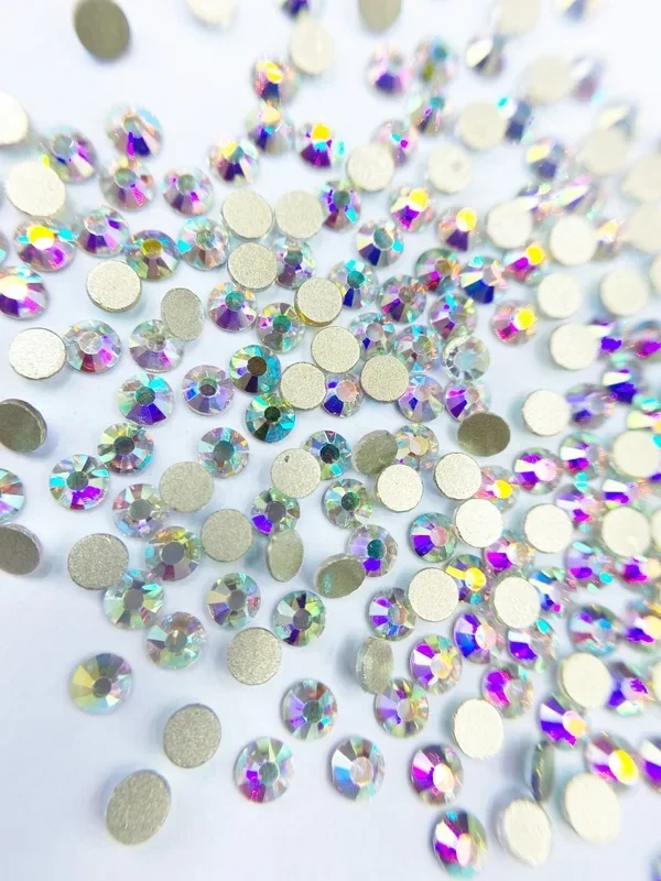 Strass steentjes | Crystal AB maat 12