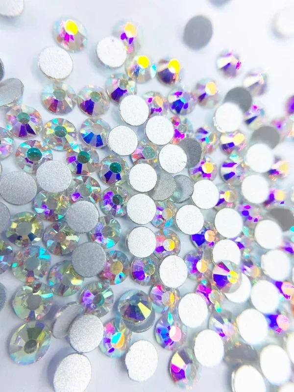 Strass steentjes | Crystal AB maat 16