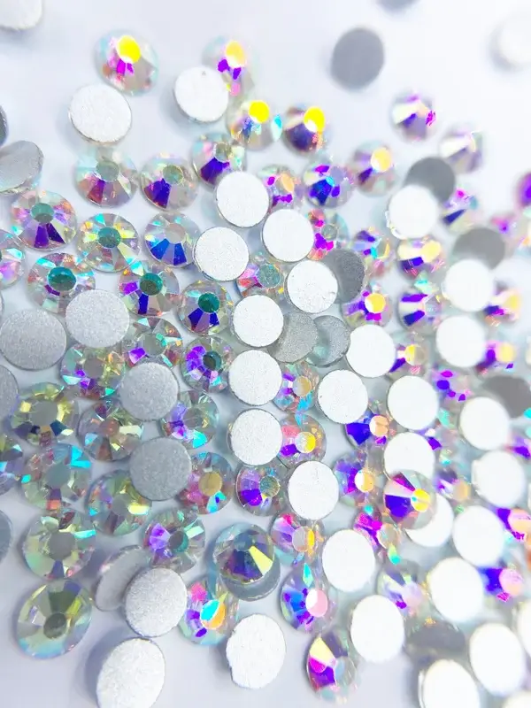 Strass steentjes | Crystal AB maat 16