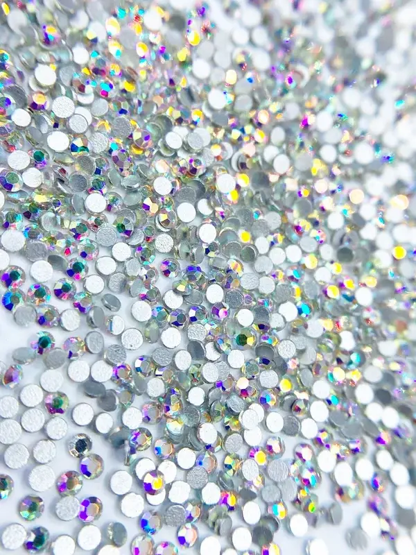 Strass steentjes | Crystal AB maat 3