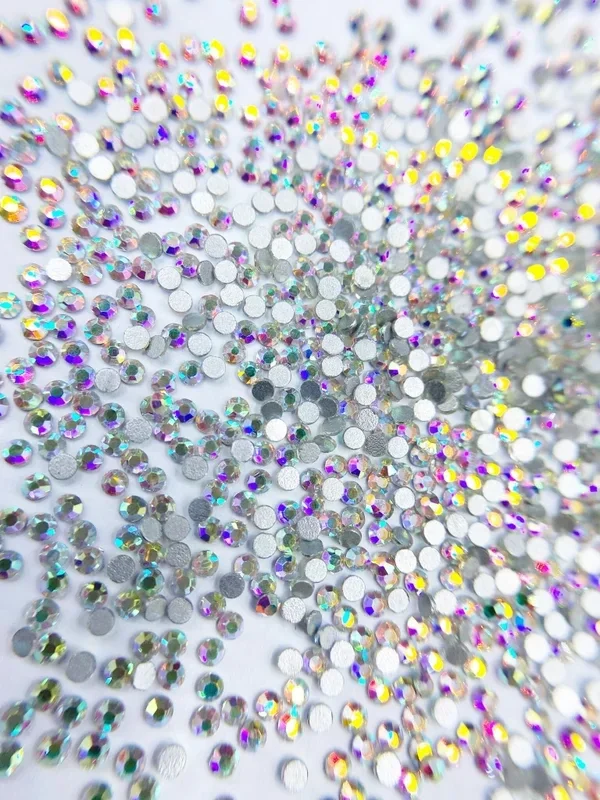 Strass steentjes | Crystal AB maat 4