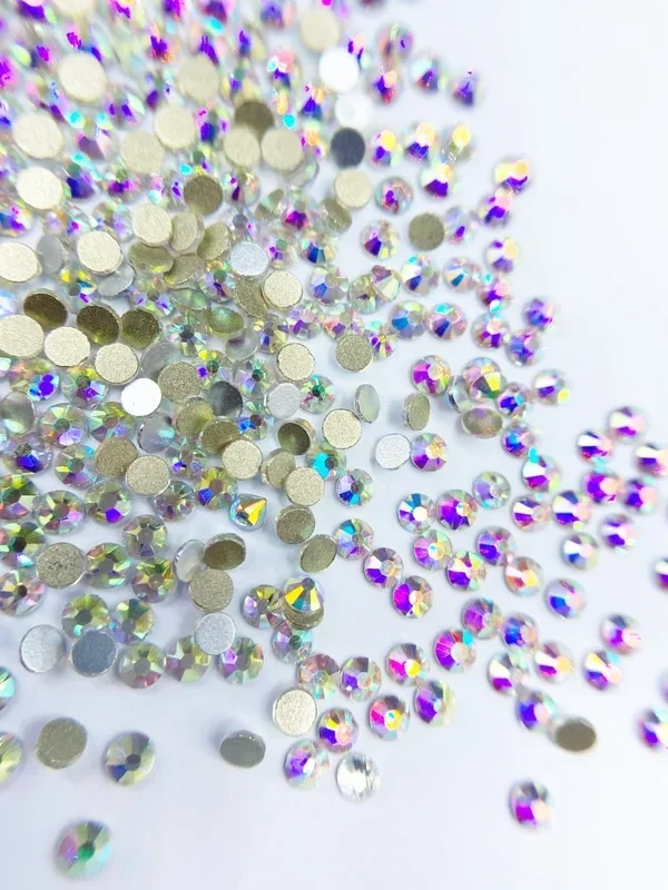 Strass steentjes | Crystal AB maat 8