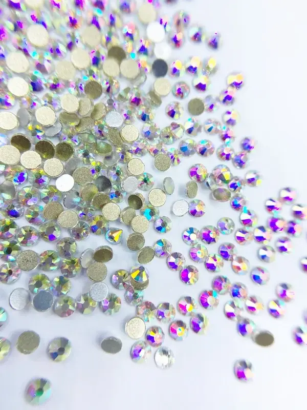 Strass steentjes | Crystal AB maat 8