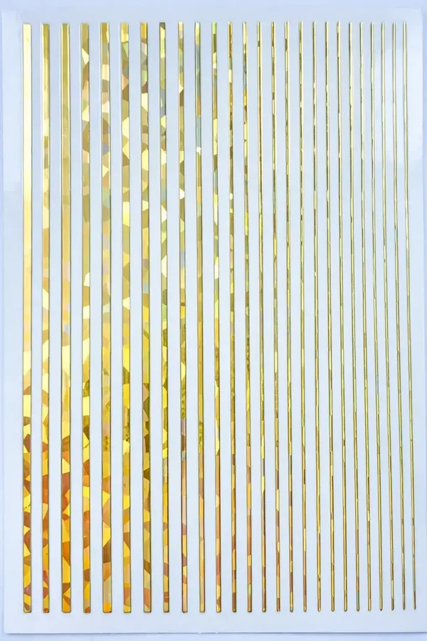 Striping tape | Flakes goud