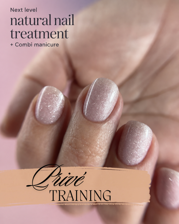 Privétraining | Next level natural nail treatment + Combi manicure