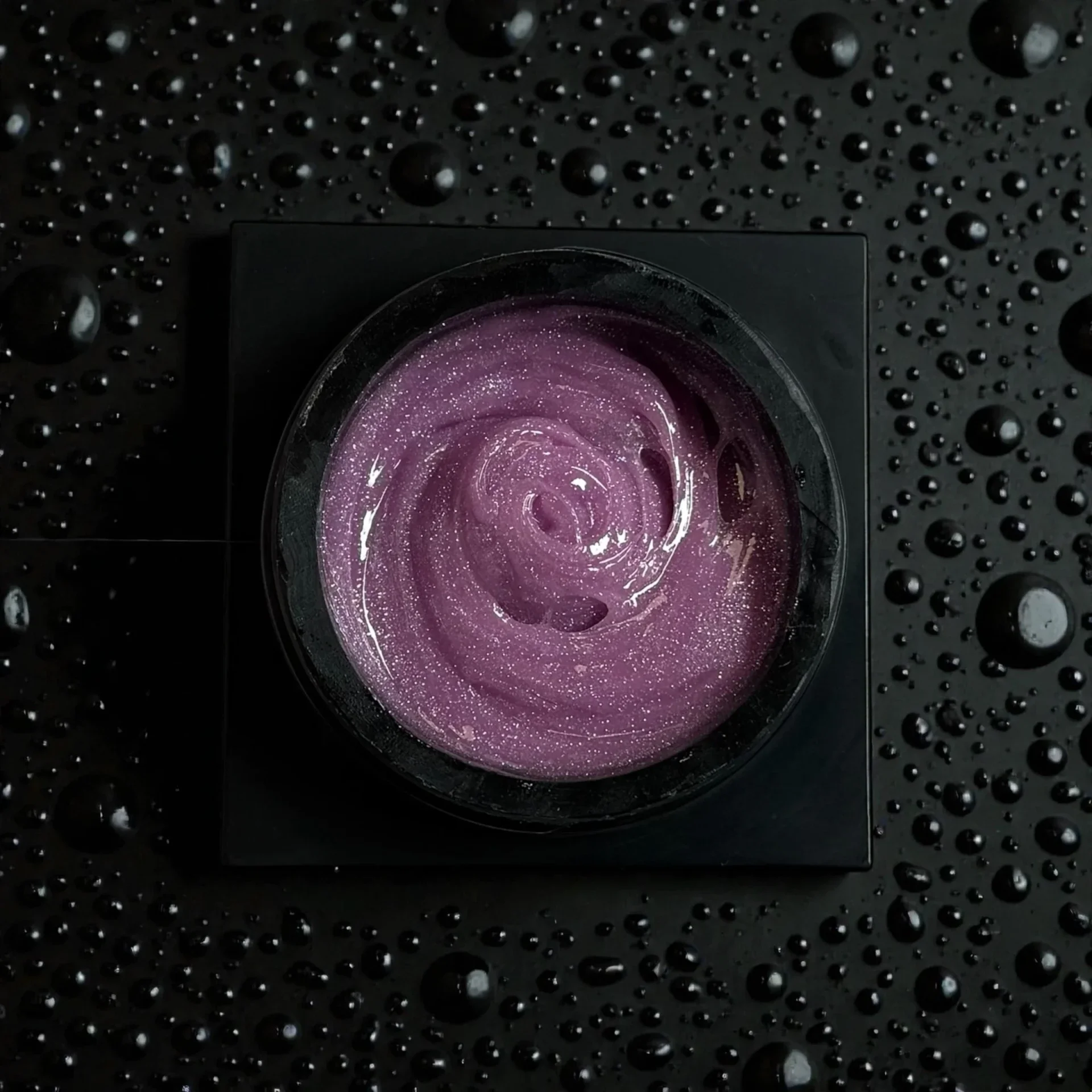 Acrygelly | Orchid pink glitter