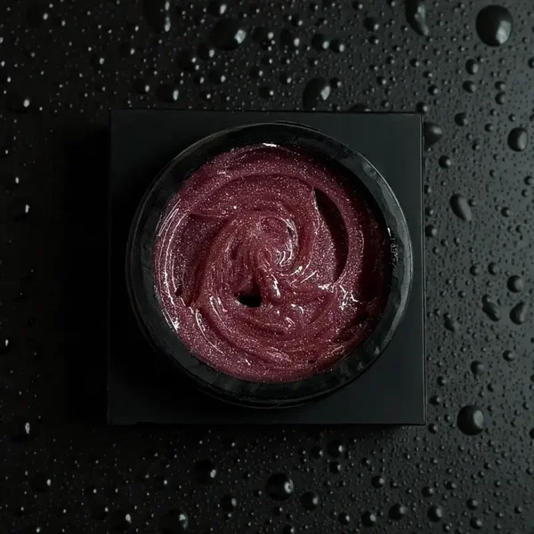 Acrygelly | Mocha rose glitter