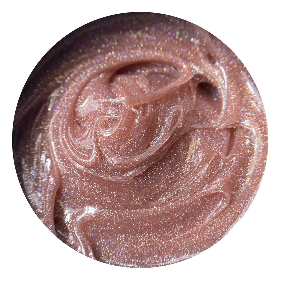 Acrygelly | Sweetest blush glitter
