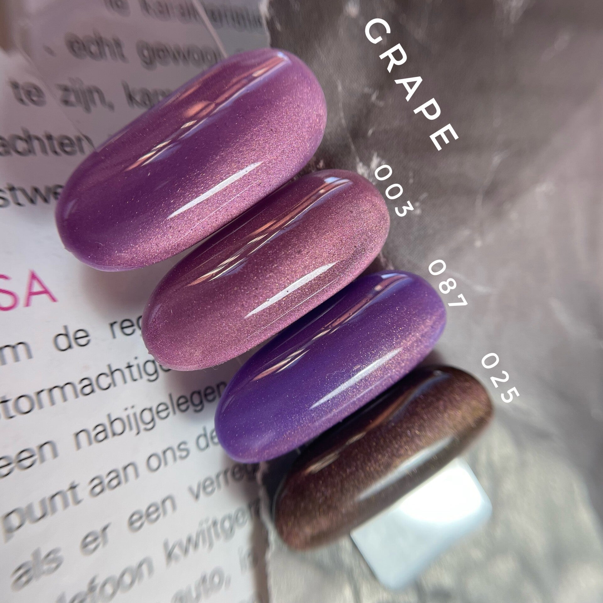 Gelpolish Cat eye | Grape