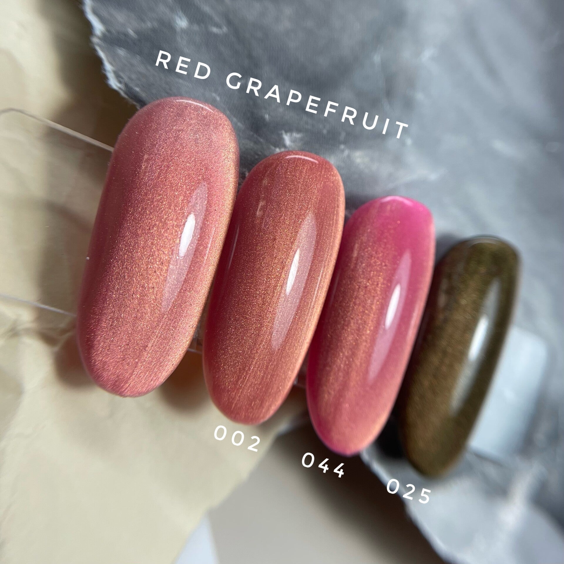 Gelpolish Cat eye | Red Grapefruit