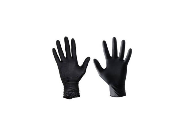 SALE Intco nitril handschoenen - Black XL