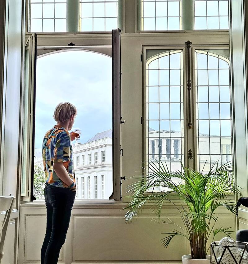 Vincent Corjanus in Brussel (C) Roberto Kist