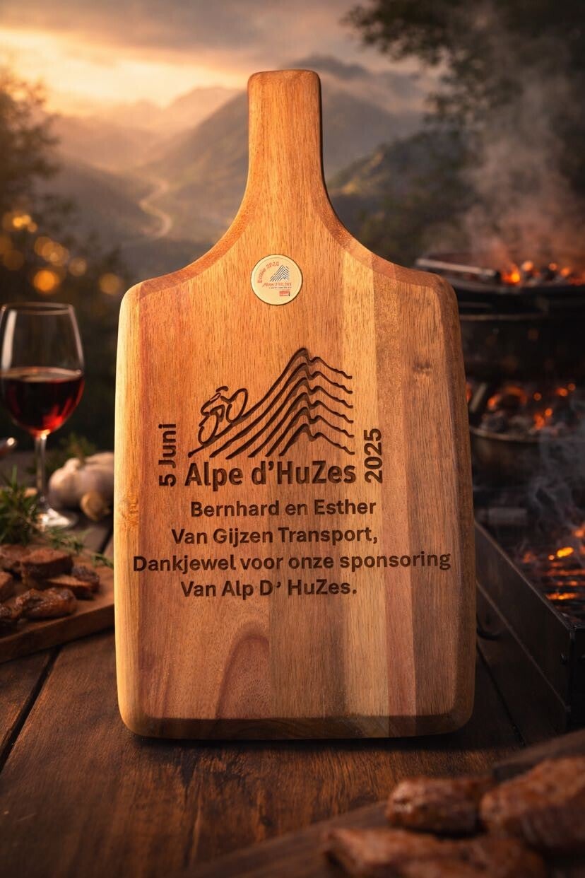Sponsor bedankjes