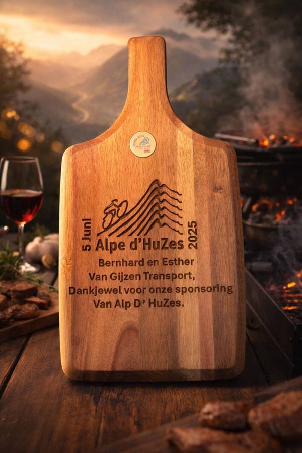 Sponsor bedankjes