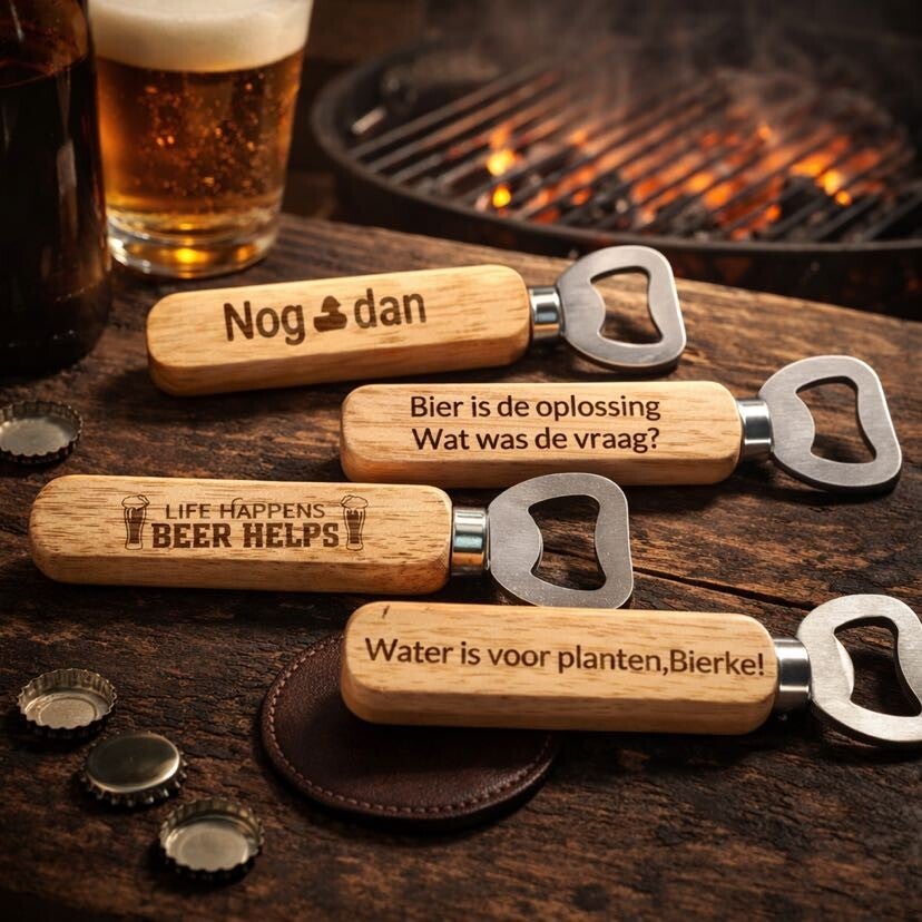 Opener van hout