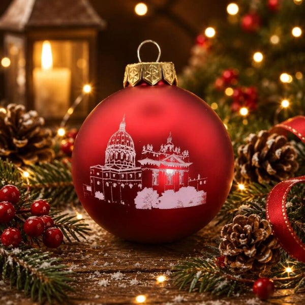 Kerstballen met bedrijfslogo