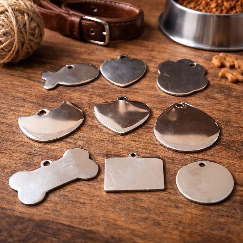 Naamplaatjes in diverse vormen