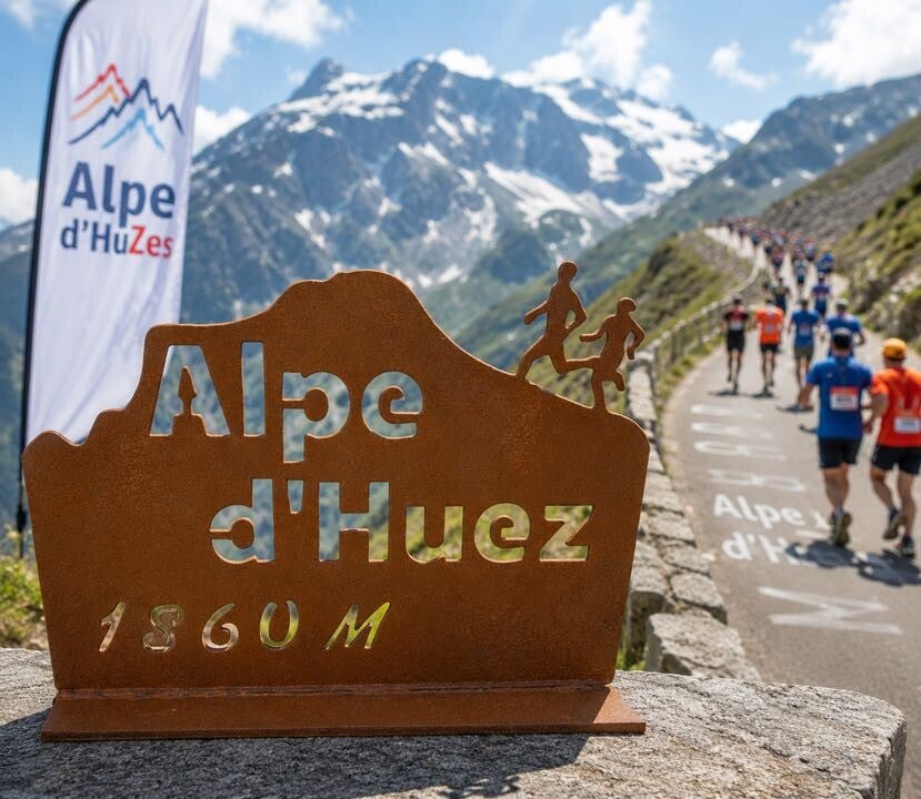 Alpe d'huzes hardloper