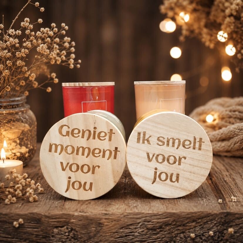 Gegraveerde geurkaars