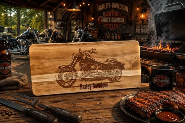 Serveerplank van Teakhout Harley