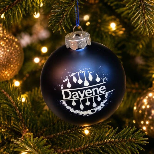 Gegraveerde Kerstbal