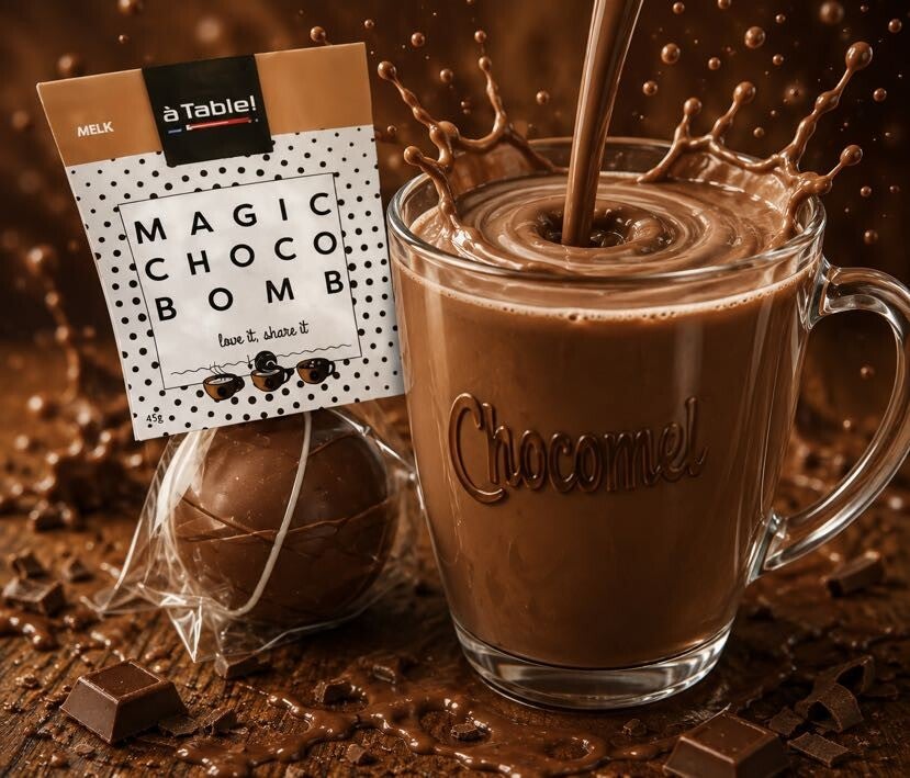 Compleet Chocolademelk Cadeaupakket – Gegraveerde Mok met ChocoladeCompleet chocolademelk Cadeaupakket 3