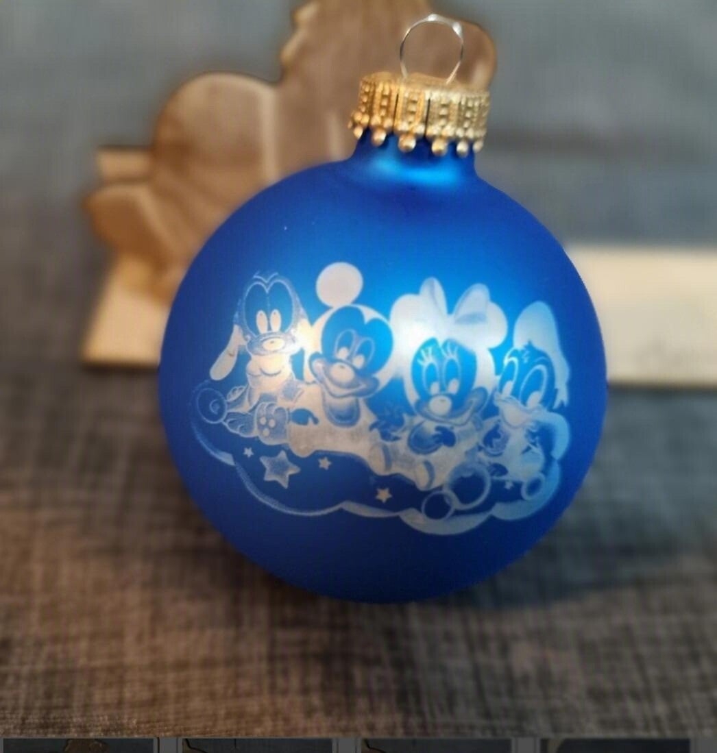 Gegraveerde Disney Kerstbal met Afbeelding