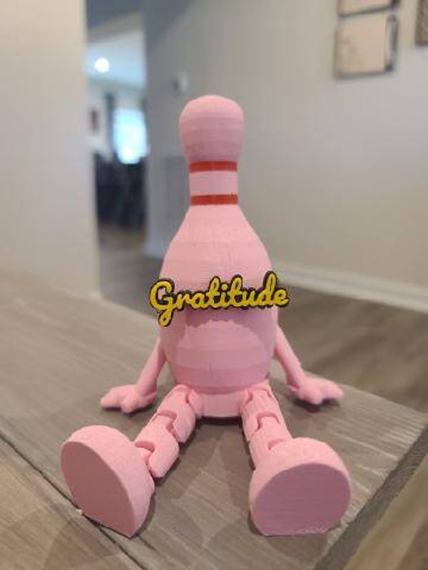 "GRATITUDE" Dr. Jaye Weems Bowling Pal