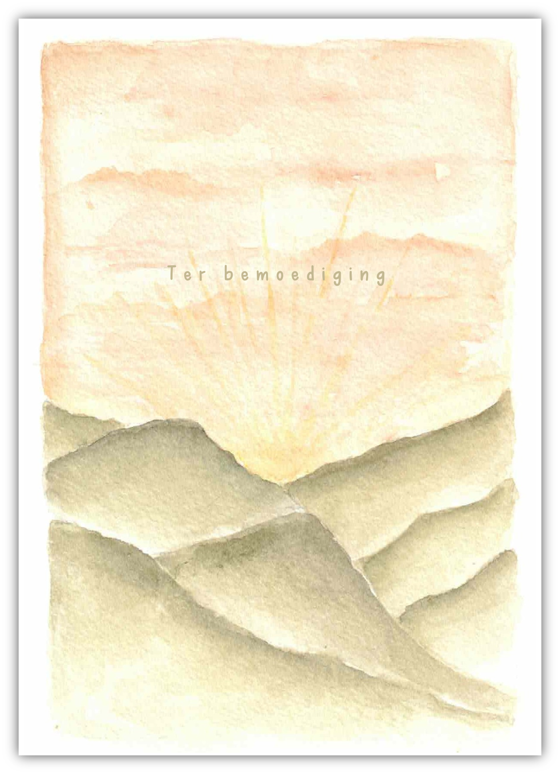 Ter bemoediging - Een Vleugje Licht