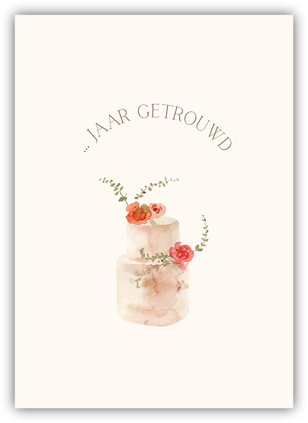 Jubileum - Floral Cake