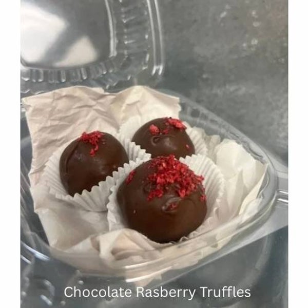 Chocolate Raspberry Truffles 3 Pack