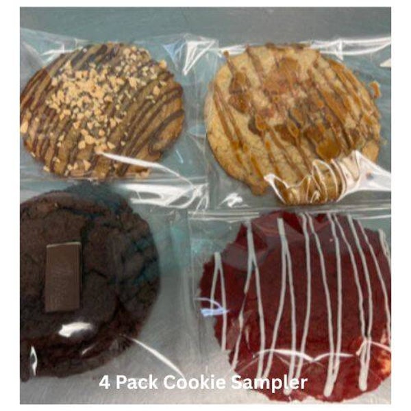 4 Pack Cookie Sampler