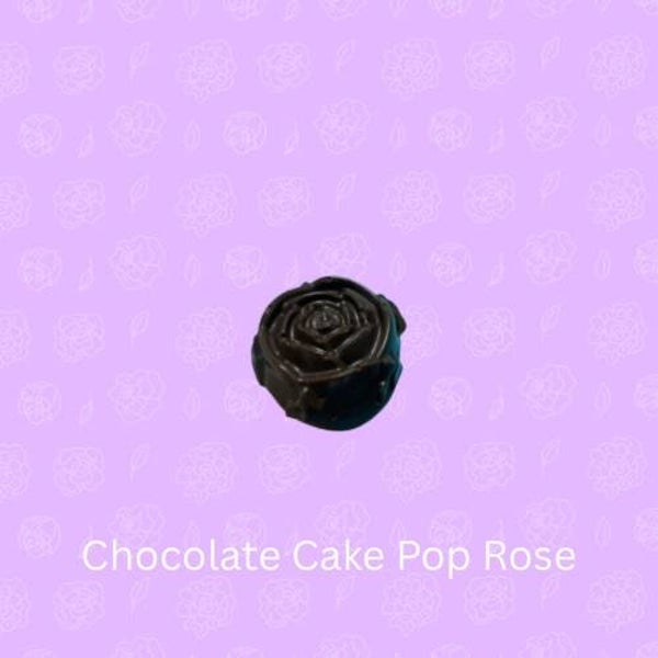 Chocolate Rose Cake Pop