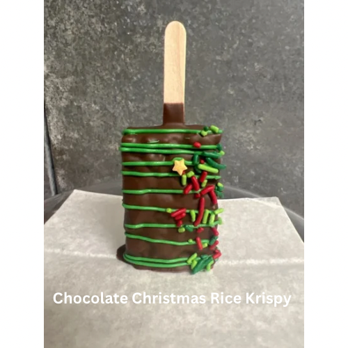 Chocolate Christmas Rice Krispy