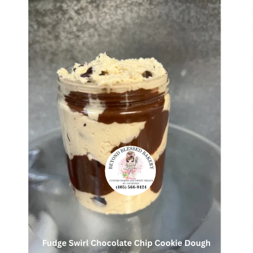 Fudge Swirl Chocolate Chip Cookie Dough