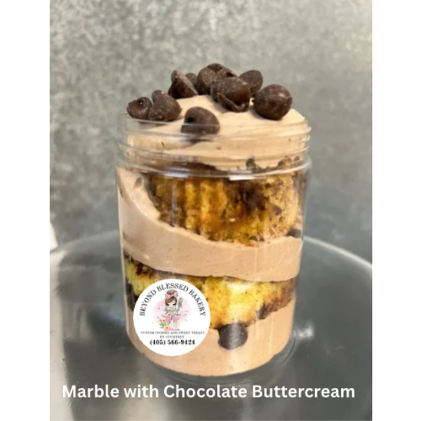 Marble with Chocolate Buttercream