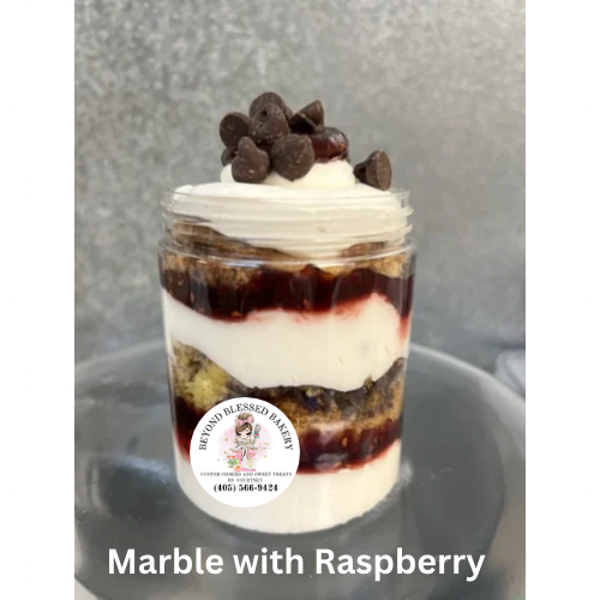 Marble with Raspberry