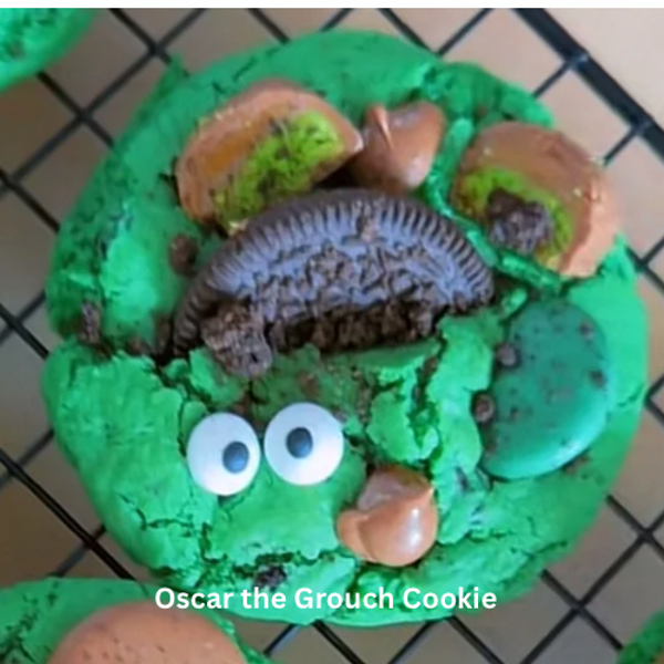 Oscar the Grouch Cookie