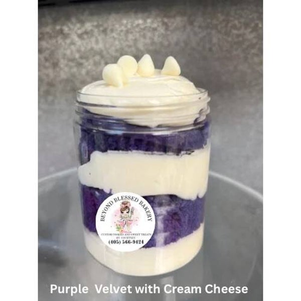 Purple Velvet with Cream Cheese