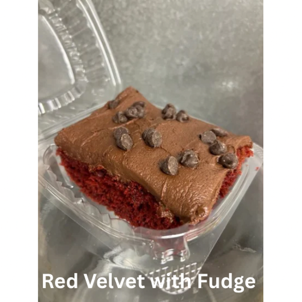 Red Velvet with Fudge