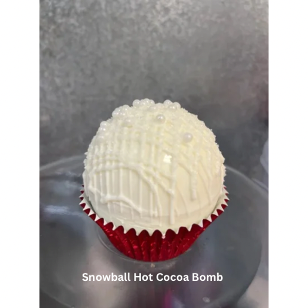 Snowball Hot Cocoa Bomb